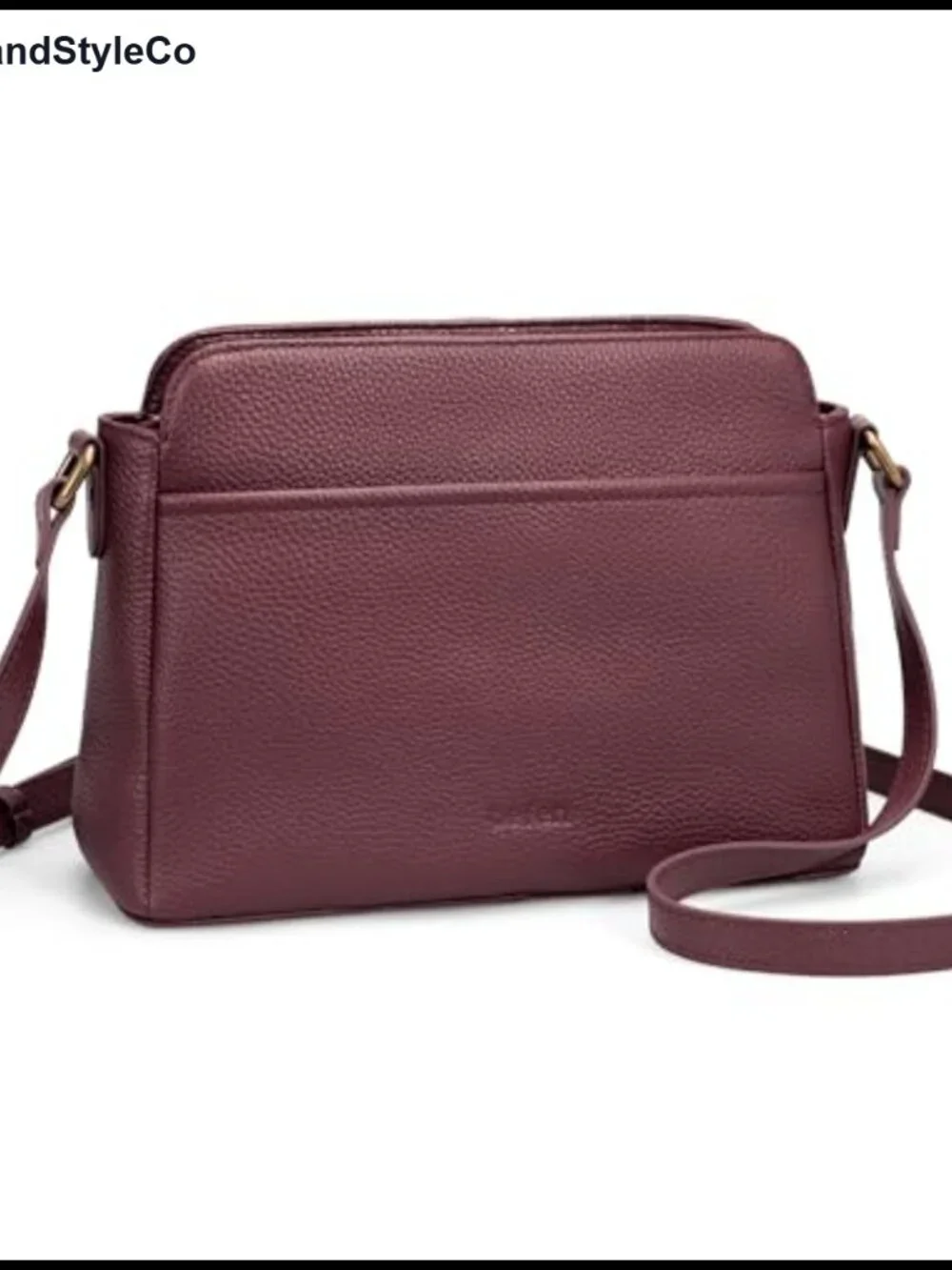 Genuine Leather Anti-Theft Crossbody Bag Small RFID Shoulder Purse
